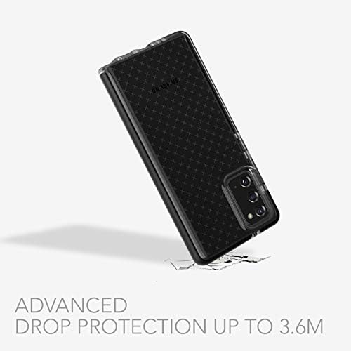 Tech21 EVO בדוק אם סמסונג גלקסי הערה 20 מארז טלפון Ultra 5G - נקי נקי נקי נקי נקי נקיים נכסים אנטי -מיקרוביאליים עם הגנה על טיפה 12ft,
