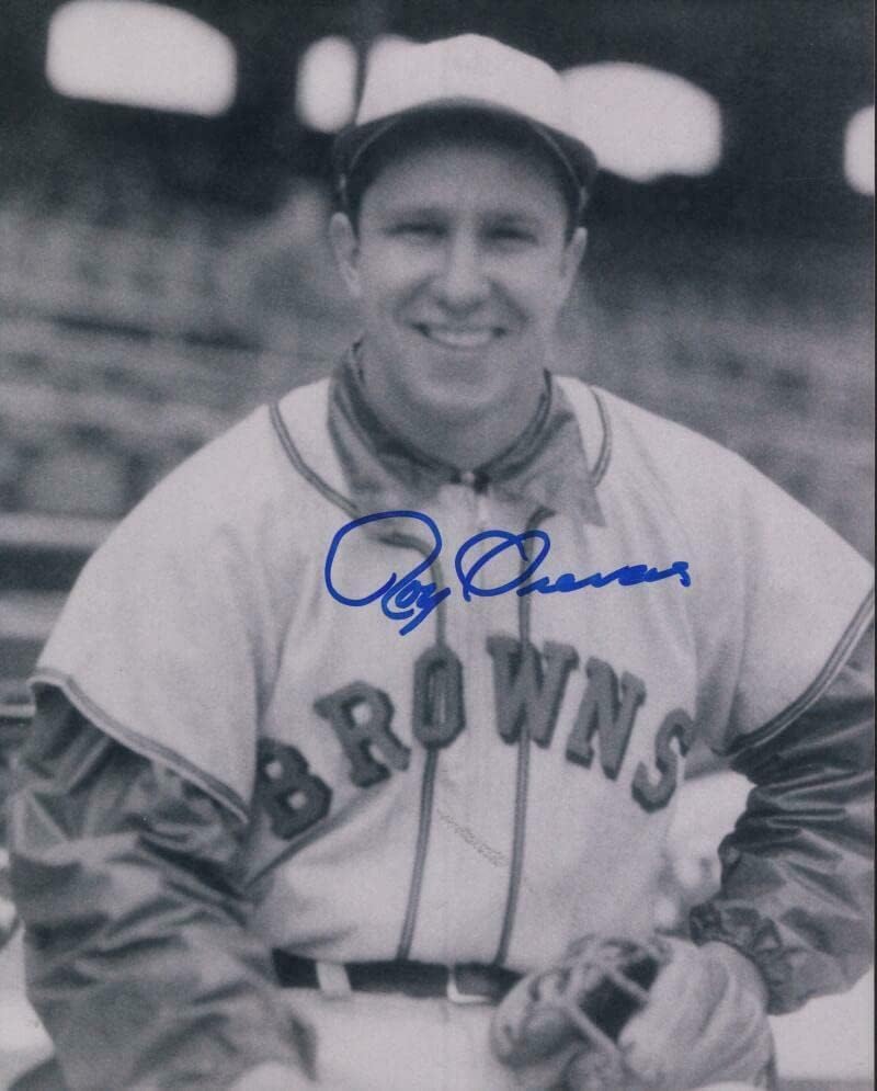 רוי סייברס סנט לואיס בראונס חתום על חתימה 8x10 צילום עם COA - תמונות MLB עם חתימה