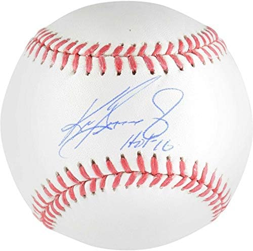 קן גריפי ג'וניור סיאטל מרינרים חתמו על בייסבול OMLB כתוב HOF 16 Tristar - חתימות בייסבול