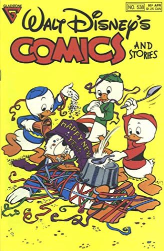 הקומיקס והסיפורים של וולט דיסני 538 וי-אף ; ספר הקומיקס של גלדסטון