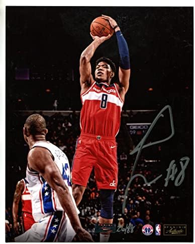 Rui Hachimura חתימה מכשפים בוושינגטון 8x10 צילום - תמונות NBA עם חתימה