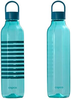COPCO אוקטגון בקבוק מים נסיעות, 2 חלקים, טהר