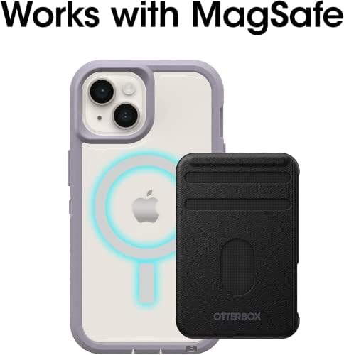 Otterbox Defender מקרה ללא מסך עם Magsafe לאייפון 14 ואייפון 13 אריזות לא קמעונאיות - Sky Lavender - אנטי -מיקרוביאליות