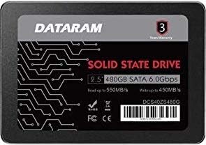 Dataram 480GB 2.5 אינץ 'כונן SSD כונן מצב מוצק תואם ל- ASUS Prime B250M-K