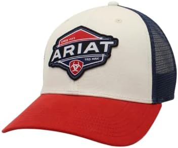 כובע סנאפבק לוגו אדום לבן וכחול של אריאט לגברים