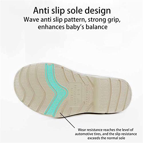 ילדים תינוקות קלים על נעלי גשם אנטיסקיד מגפיים לפעוטות קטנות מגפי גשם קצרים נעליים שחורות קלות לבנות