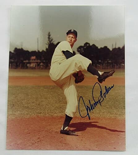 ג'וני פודרס חתום על חתימה אוטומטית 8x10 צילום XI - תמונות MLB עם חתימה