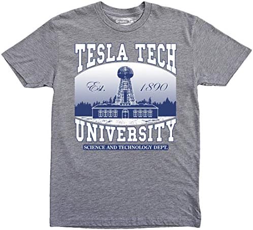 אנשים חכמים בגדים של ניקולה טסלה חולצת טריקו, אוניברסיטת טקלה טק, חולצת טריקו אנרגיה בחינם, Wardenclyffe שחור