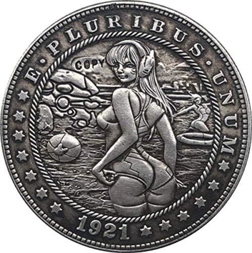 הובו ניקל 1921-D ארהב מורגן דולר מטבע עותק סוג 151 מתנות קופיקולציה