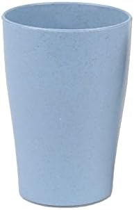 XSYI Straw Straw Gargle Gugle כוס פלסטיק פשוט סט סטודנט ילדי סטודנטים לגרגר כוס כוס כחול