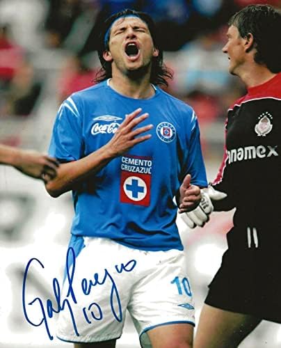 גבריאל פריירה חתמה על קרוז אזול כדורגל 8x10 חתימה עם חתימה 2 - תמונות כדורגל עם חתימה