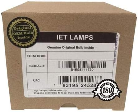 מנורות IET-נורת החלפה מקורית מקורית/מנורה עם דיור OEM לכריסטי 03-000495-01p מקרן