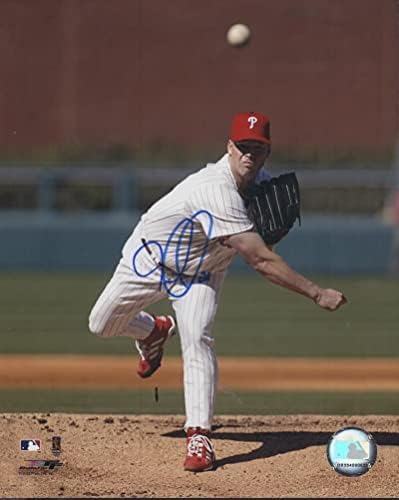 ג'ון ליבר פילדלפיה פיליז חתום על חתימה 8x10 צילום w/coa - תמונות MLB עם חתימה