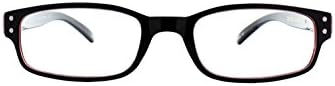 סאב משקפי נשים של ויקטוריה קליין 9076 סגול עגול קריאת משקפיים, 27 ממ + 1.25