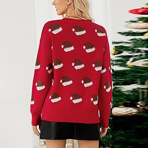 סוודרי חג המולד של נשים סוודר סוודר מאיר סוודר מגשר