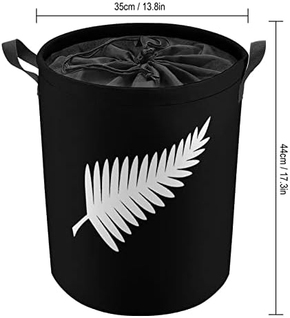 ניו זילנד מאורי שרך גדול שרוך סל כביסה עמיד למים סל כביסה מתקפל אחסון סל צעצוע ארגונית