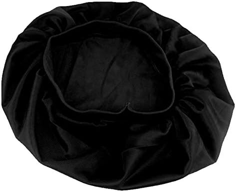 Ukd pulabo עיצוב מעשי ועמידות עמידות אינו -לילה שינה כובע שיער טיפוח שיער סאטן מצנפת כובע שינה לנשים גברים מעולים - יצירתי איכותי