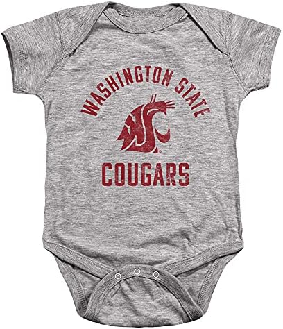 אוניברסיטת וושינגטון רשמית לוגו צבעוני אחד יוניסקס חליפת הצמד לתינוקות לתינוק