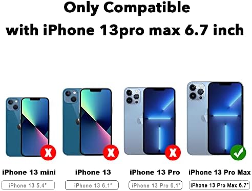 HI שטח תואם לאייפון 13 Pro Max Case 2021 6.7 אינץ