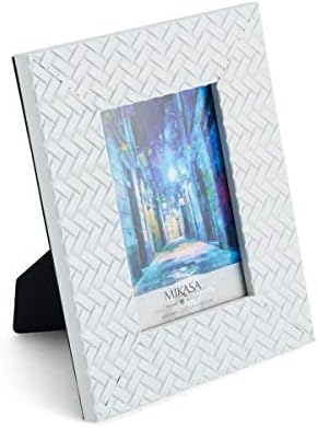 מסגרת תמונה מפלסטיק של מיקסה, 4x6 אינץ ', לבן