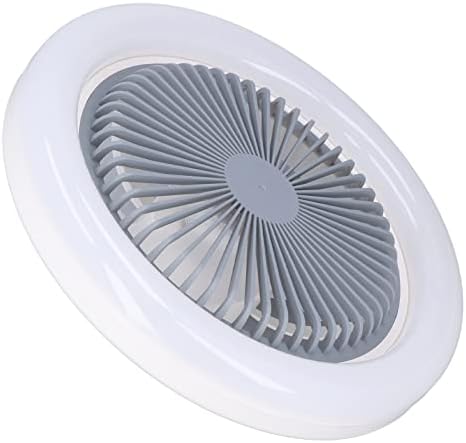 מאוורר תקרה נברשת מנורה נברשת LED רב -פונקציונלי בית קטן E27 30W שקט מתכוונן לחדר השינה של חדר ילדים 85-265V