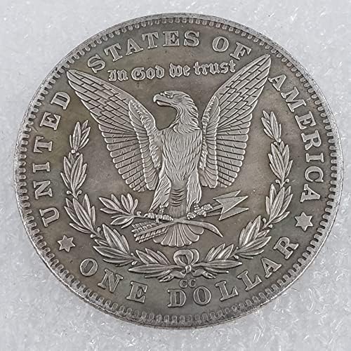 מלאכות עתיקות 1881 מטבע זיכרון נודד סילבר דולר מטבע זיכרון