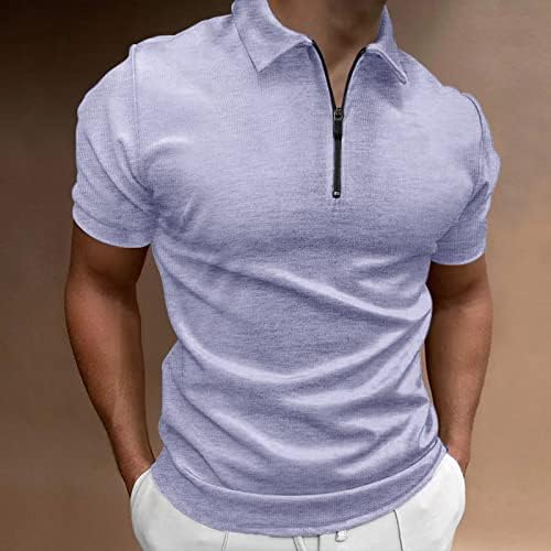חולצות צוואר חולצות גברים גברים כותנה כותנה שרירי גברים פונים כלפי מטה חולצות צווארון רזה כותנה שרוול קצר פרחוני 3D הדפס כותנה