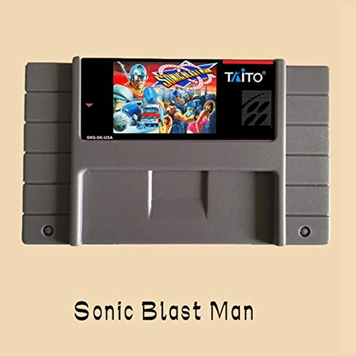 Romgame Sonic Blast Man 16 BIT BIG GALY כרטיס משחק עבור נגן המשחק של ארהב NTSC