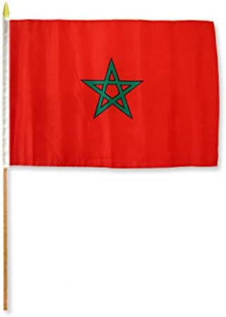 MWS MOROCCO 12X18IN FLAG