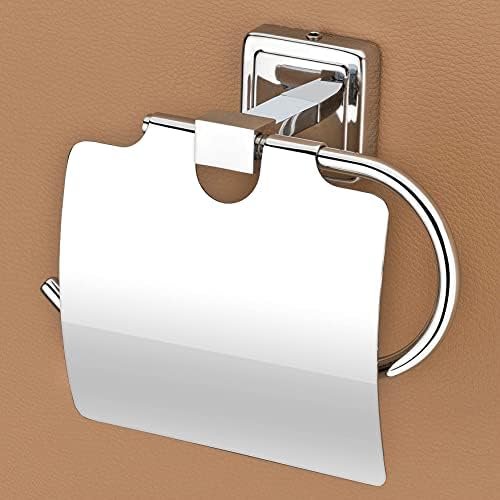 Plantex Crosslink 304 כיתה נירוסטה דקאן מחזיק גליל נייר טואלט/מחזיק נייר טואלט באביזרי אמבטיה/אמבטיה - חבילה של 1